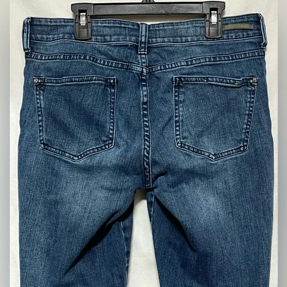 Pilcro and the Letterpress Stet Mid-Rise Straight Leg Denim Jeans Anthropologie - Picture 7 of 13